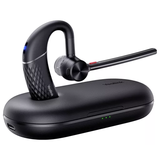 Yealink BH 71 Pro USB-C/A In Ear headset Bluetooth® Fekete Töltőtok Telefon