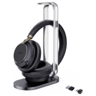 Yealink BH 76 Plus On Ear headset Bluetooth® Fekete Telefon