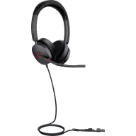   Yealink UH48 Dual Teams USB-C/A On Ear headset Vezetékes Fekete Telefon