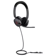   Yealink UH48 Dual Teams USB-C/A On Ear headset Vezetékes Fekete Telefon