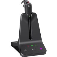 Yealink WH63 E2 Teams In Ear headset DECT Fekete Telefon