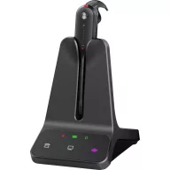 Yealink WH63 E2 UC In Ear headset DECT Fekete Telefon