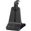 Yealink WH63 E2 UC In Ear headset DECT Fekete Telefon
