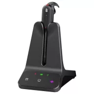Yealink WH63 E2 UC In Ear headset DECT Fekete Telefon
