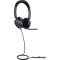 Yealink UH48 Dual UC USB-C/A On Ear headset Vezetékes Fekete Telefon