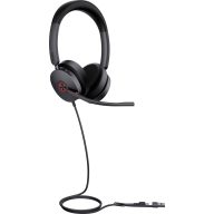   Yealink UH48 SE Dual Teams USB-C On Ear headset Vezetékes Fekete Telefon