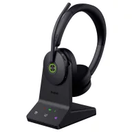   Yealink WH68 UC On Ear headset DECT, Bluetooth® Fekete Telefon