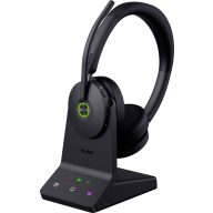   Yealink WH68 Teams On Ear headset DECT, Bluetooth® Fekete Telefon