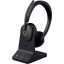 Yealink WH68 Teams On Ear headset DECT, Bluetooth® Fekete Telefon