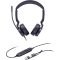 Yealink UH44 Dual UC USB-C/A On Ear headset Vezetékes Fekete Telefon