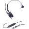 Yealink UH44 Mono Teams USB-C/A On Ear headset Vezetékes Fekete Telefon
