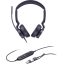 Yealink UH46 Dual Teams USB-C/A On Ear headset Vezetékes Fekete Telefon