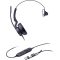 Yealink UH46 Mono Teams USB-C/A On Ear headset Vezetékes Fekete Telefon