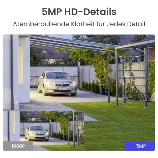 Reolink NVS8-5MD4 NVS8-5MD4 Vezetékes, WLAN IP-Távfelügyeleti készlet2880 x 1616 pixel