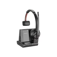   HP Inc. HP - Poly Savi 8210 Office - Savi 8200 series - Headset On Ear headset Fekete