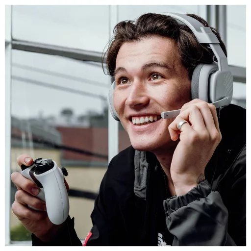 Logitech LOGI Astro Gaming A10 Gen 2 Headset Over Ear headset Szürke Gamer