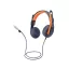 Logitech LOGI Zone Learn - CLASSIC BLUE - WW-9006 On Ear fejhallgató Kék, Narancs