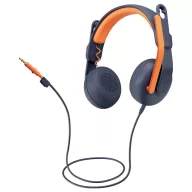   Logitech LOGI Zone Learn - CLASSIC BLUE - WW-9006 On Ear fejhallgató Kék, Narancs