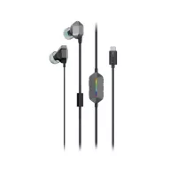   Lenovo LENOVO Legion E510 Gaming Headphones (P) In Ear fejhallgató Szürke Gamer