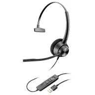 HP Poly EncorePro 310 USB-A Headset On Ear headset Fekete