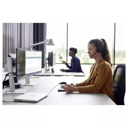 HP Poly HP Poly EncorePro 515 Monoaural Headset On Ear headset Fekete