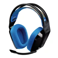   Logitech LOGI G535 LIGHTSPEED Wrls Gaming Headset Over Ear headset Fekete, Kék Gamer
