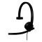 Logitech LOGI H570e Mono Teams version Headset On Ear headset Vezetékes Mono Fekete mikrofon zajelnyomás Headset, Microsoft Teams gomb, Mono, Hangerő
