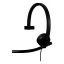 Logitech LOGI H570e Mono Teams version Headset On Ear headset Vezetékes Mono Fekete mikrofon zajelnyomás Headset, Microsoft Teams gomb, Mono, Hangerő