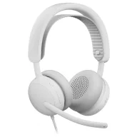   Logitech LOGI Zone Wired 2 for Business On Ear headset Fehér