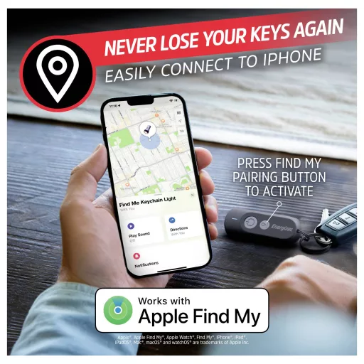 Energizer E304518300 LED Kulcskarikás lámpa Elemekről üzemeltetett 20 lm 10 óra 22 g