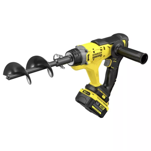 STANLEY V 20 SFMCGA75M1-QW Akkus fúrócsavarozó 18 V Lítiumion akkuval, Töltővel