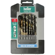   Heller 312264 Hss-Co Fém spirálfúró készlet DIN 338 1 készlet