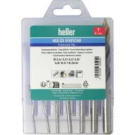   Heller 325059 Hss-Co Fém spirálfúró készlet DIN 338 1 készlet