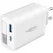 Ansmann 230PD USB-s töltőkészülék 30 W 1x USB-A, 2x USB-C® Fehér