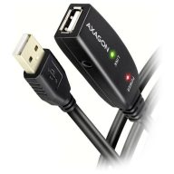   AXAGON USB kábel USB 2.0 USB-A alj, USB-A dugó 15 m Fekete ADR-215
