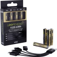  Verico LoopEnergy Pro AAA1125 USB-C® akku Lítiumion 750 mAh 1.5 V 4 db