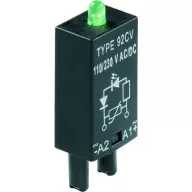   Weidmüller Dugasz modul LED-del, Varisztorral RIM 4 24/60VUC GN Fényszín (fényforrás): Zöld 10 db