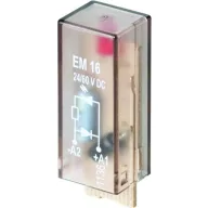  Weidmüller Dugasz modul LED-del, Szabadonfutó diódával RIM-I 2 110/230VDC Fényszín (fényforrás): Piros 10 db