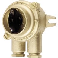   Wiska 1133/WE/10A-1xZ14 HNA kapcsoló, Forgó kapcsoló Maritimes 10 A 250 V/AC Sárgaréz 1 db