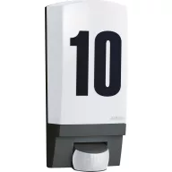   Steinel AUSSENLEUCHTE L 1 SW 650612 Kültéri fali lámpa mozgásérzékelővel LED E27 60 W Fekete