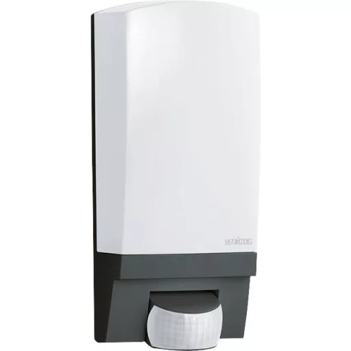 Steinel AUSSENLEUCHTE L 1 SW 650612 Kültéri fali lámpa mozgásérzékelővel LED E27 60 W Fekete