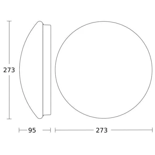 Mozgásérzékelős beltéri fali/mennyezeti lámpa, E27/60 W, 275 x 95 x 230 mm, Steinel RS 16 L 738013