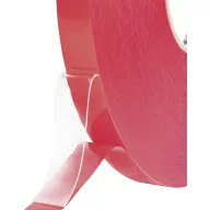   Kétoldalas ragasztó szalag 33 m x 20 mm átlátszó 832450B-C TOOLCRAFT, tartalom: 1 tekercs