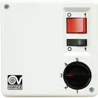 Mennyezeti ventilátor fali szabályozó, fehér, Vortice