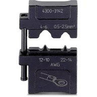 Replacement die CRIMPFOX-M RC 6/DIE 1212079 Phoenix Contact