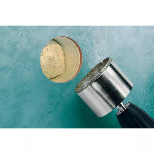 Gyémántszemcsés koronafúró, körkivágó tárcsa 60mm Ceramic Wolfcraft 5940000