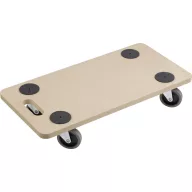   Görgős szállító lap, 590x290 mm, teherbírás 200 kg, Mesiter Werkzeuge