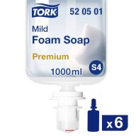 TORK Mild 520501 Habszappan 1 l 6 db