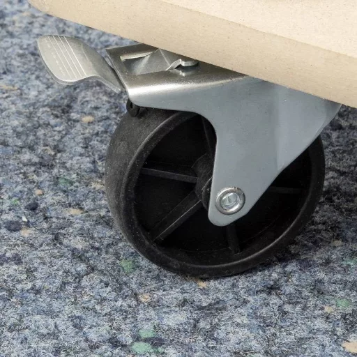 Meister Werkzeuge 0821400 Roller Fa Terhelés (max.): 200 kg 590 mm x 290 mm Görgők száma 4