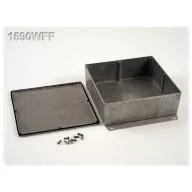   Hammond Electronics öntvény dobozok, 1590-es sorozat 1590WFF alumínium (H x Sz x Ma) 187.5 x 187.5 x 67 mm, natúr